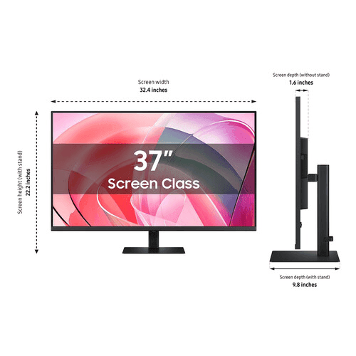 Samsung ViewFinity S7 S70D 37" 4K HDR Monitor image 4
