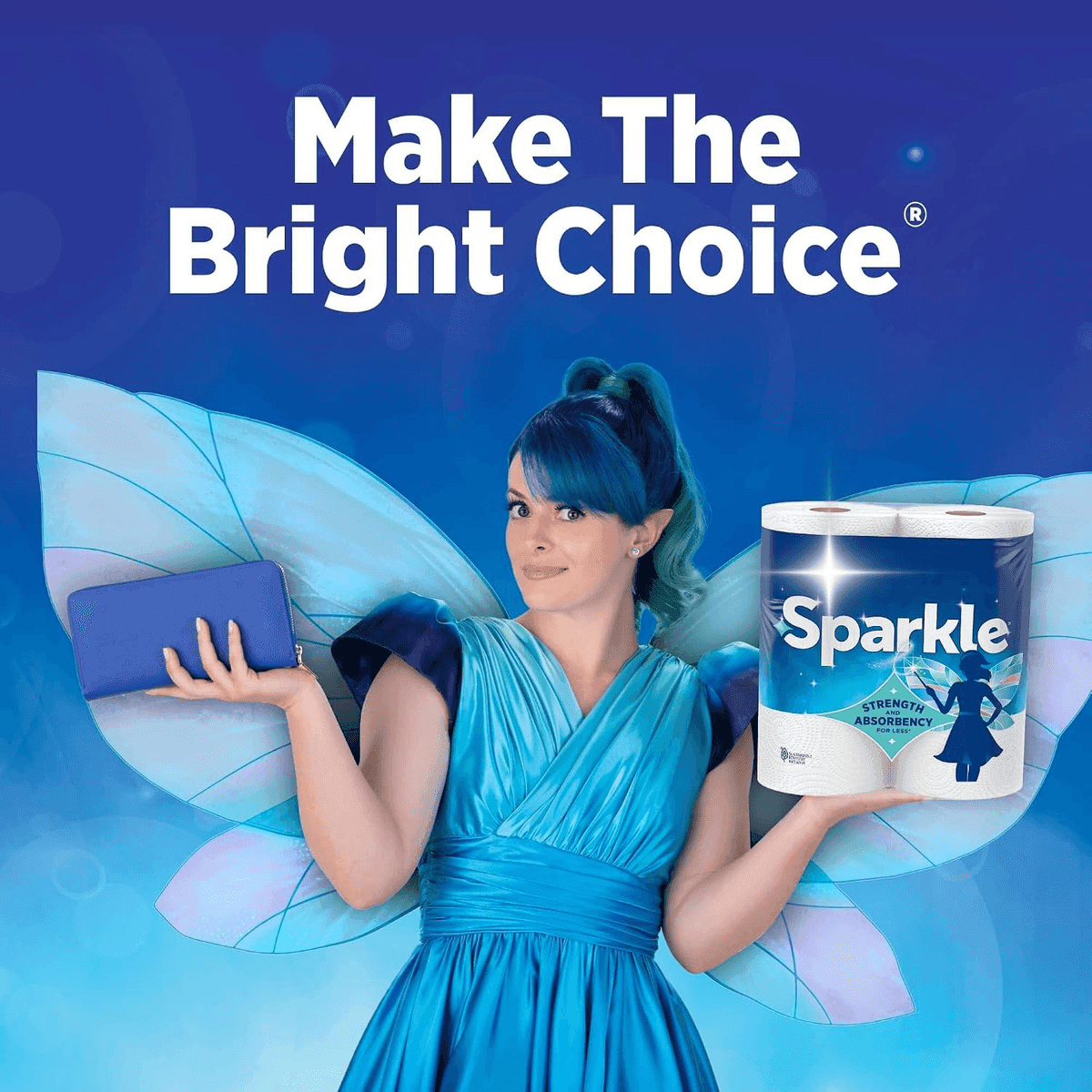 Sparkle Pick-A-Size Paper Towels, 6 Double Rolls image 3