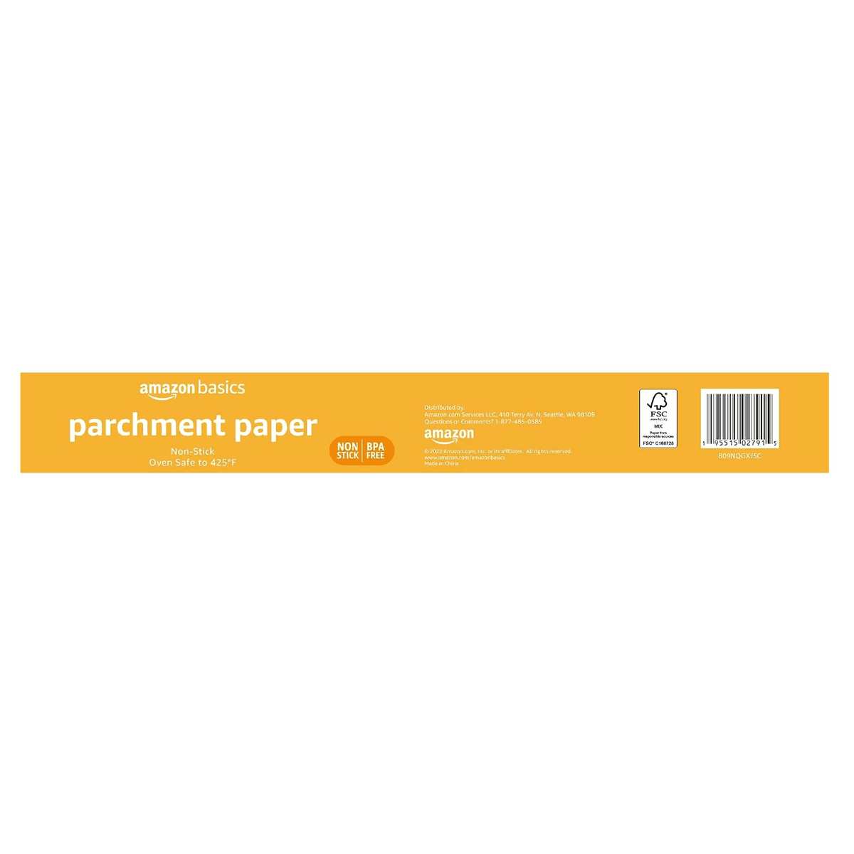 Amazon Basics Non-Stick Parchment Paper, 15-Inch, 90 Sq. Ft. image 2