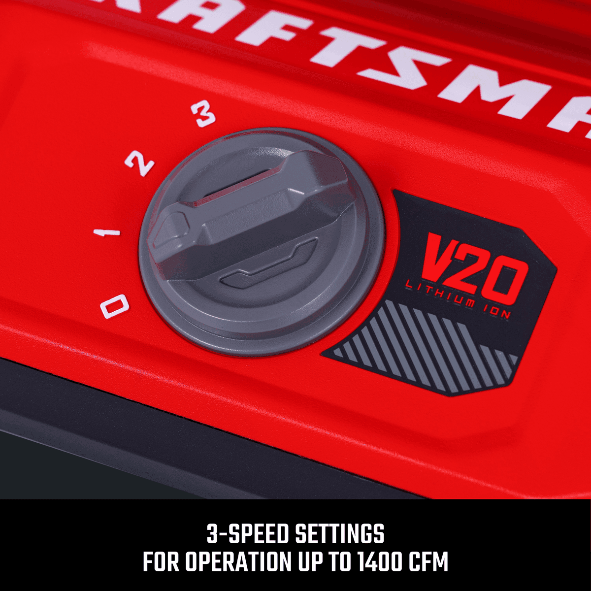 CRAFTSMAN V20 12-Inch High-Velocity Portable Fan image 4