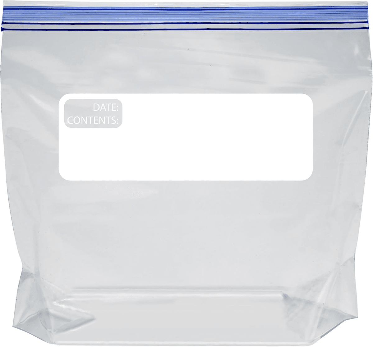 Amazon Basics Quart Freezer Bags, 120 Count image 4