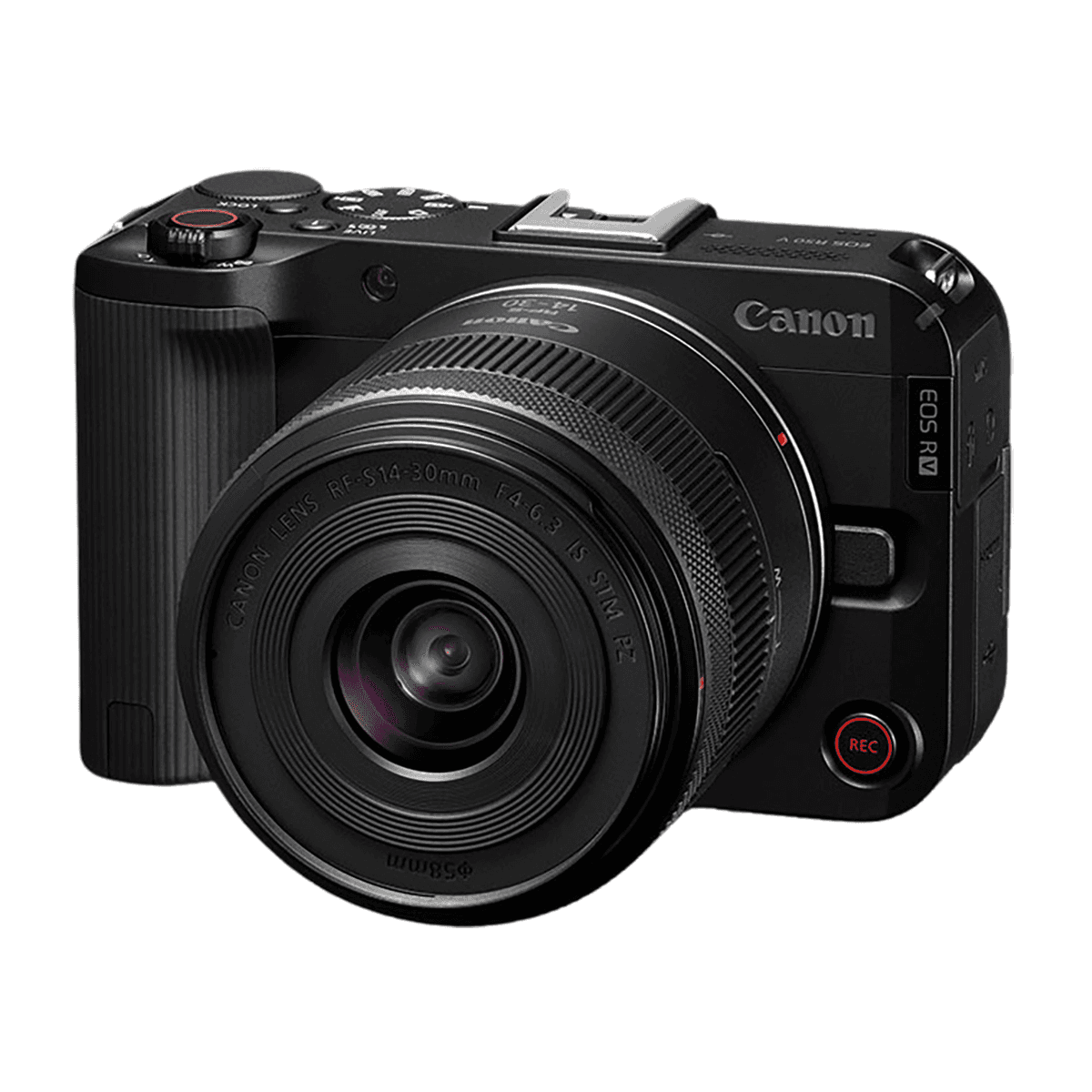 Canon EOS R50 V Camera, 14-30mm Lens and Accessory Bundle