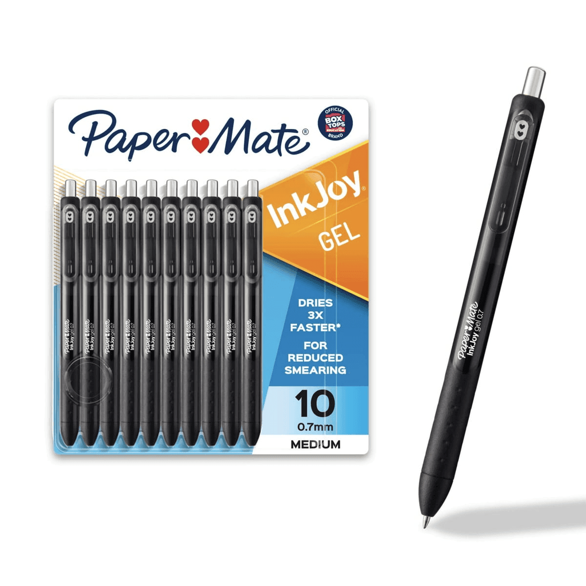 Paper Mate InkJoy Black Gel Pens, 10 Count - $9.97