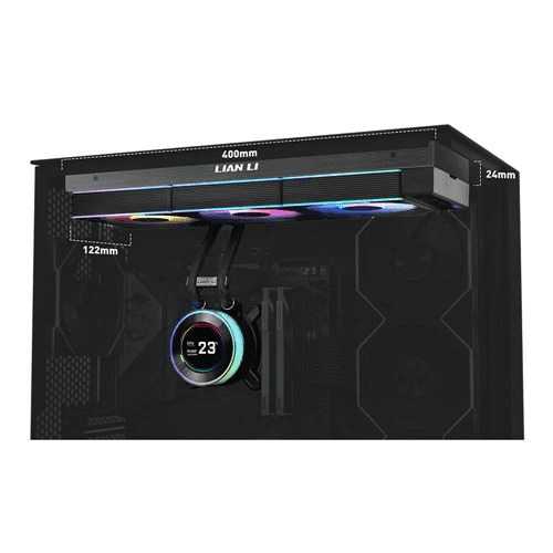 Lian Li HydroShift II 360mm LCD CPU Cooler - $179.99 image 3