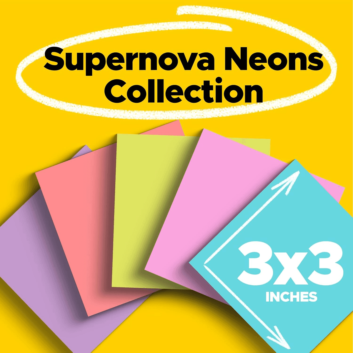 Post-it Super Sticky Notes 3 x 3 - 24 Pads image 2