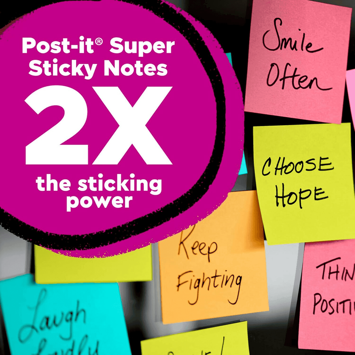Post-it Super Sticky Notes 3 x 3 - 24 Pads image 3