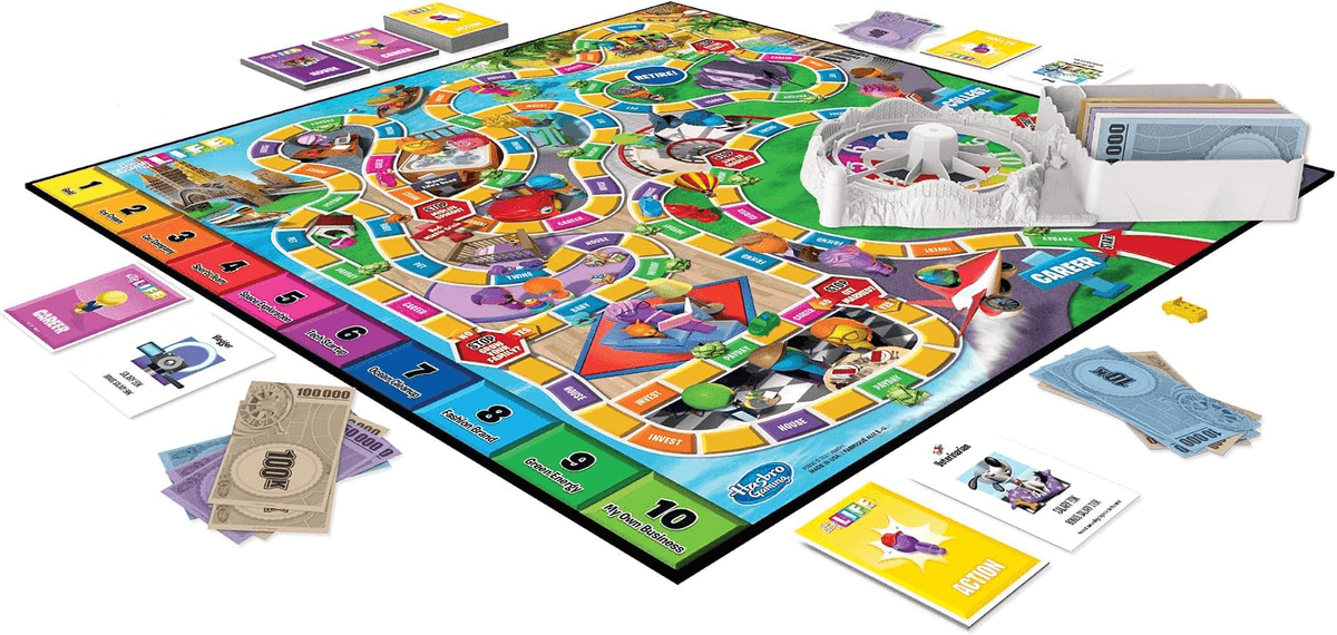 Hasbro The Game of Life Board Game image 2
