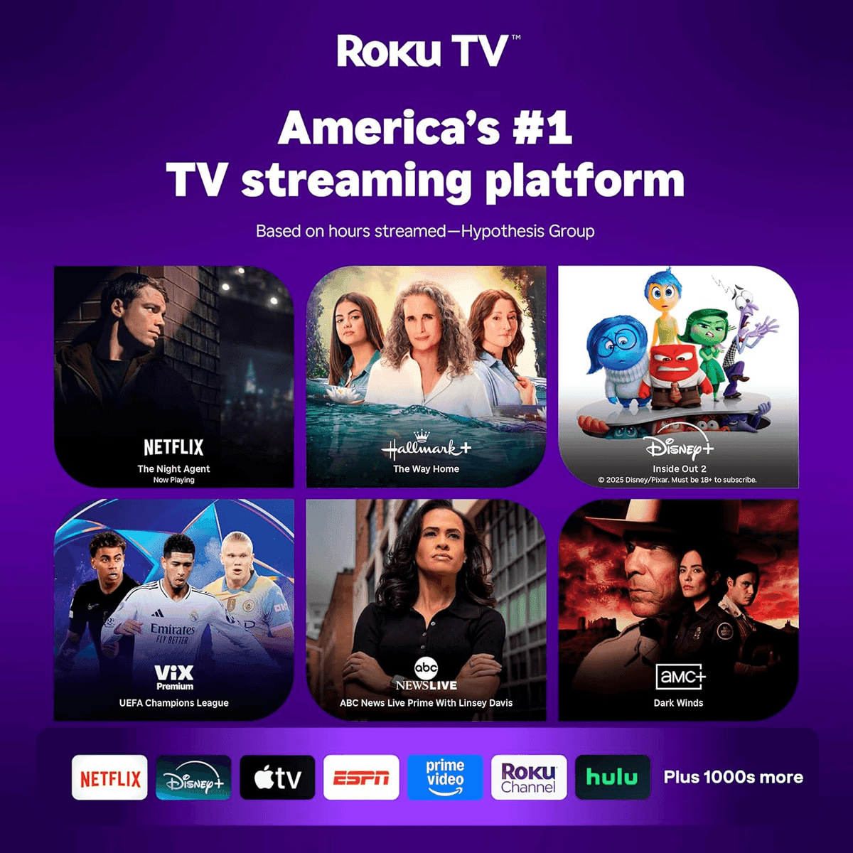 Aurzen Roku TV D1R 1080p Smart Projector — $129.99 image 2