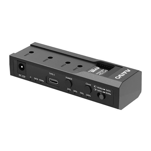 Inland USB-C 10Gbps Dual-Bay SATA/NVMe Clone Converter