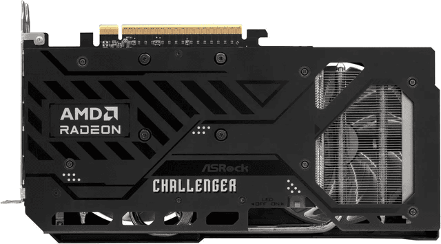ASRock Challenger Radeon RX 9060 XT 16GB Graphics Card image 3