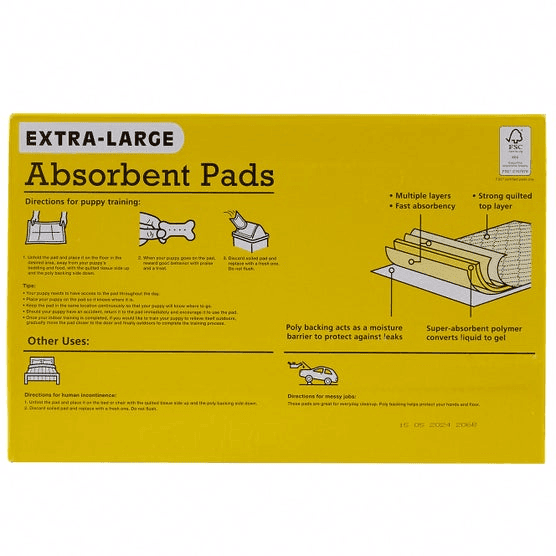 Kirkland Signature Extra-Large Absorbent Pet Pads, 100-Count image 2