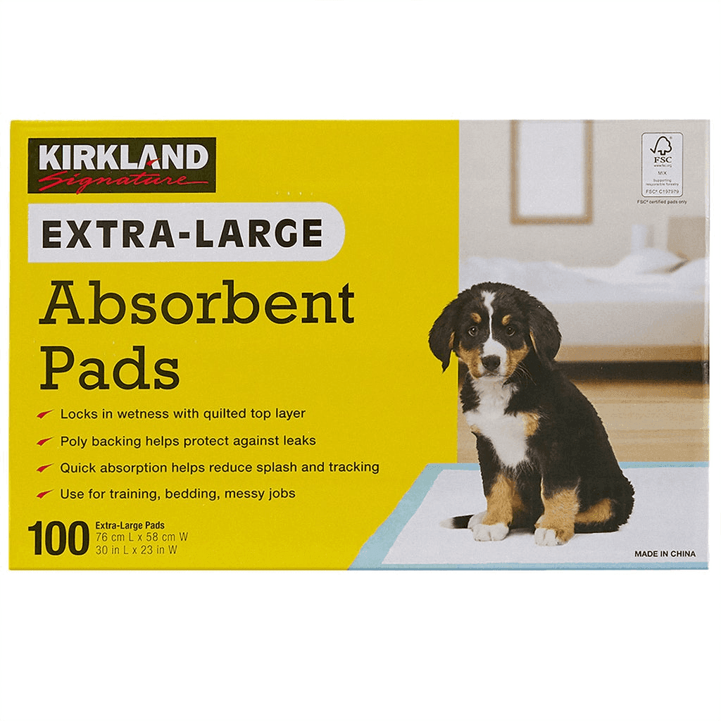 Kirkland Signature Extra-Large Absorbent Pet Pads, 100-Count