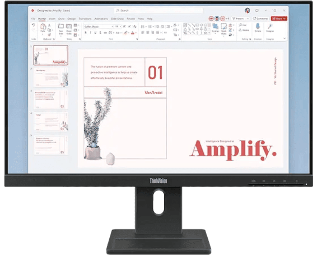 ThinkVision E24-40 23.8-inch FHD 100Hz Monitor