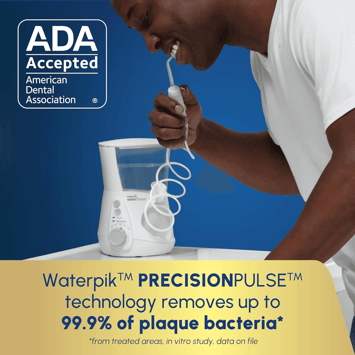Waterpik Aquarius WP-660 Countertop Water Flosser (White) image 3
