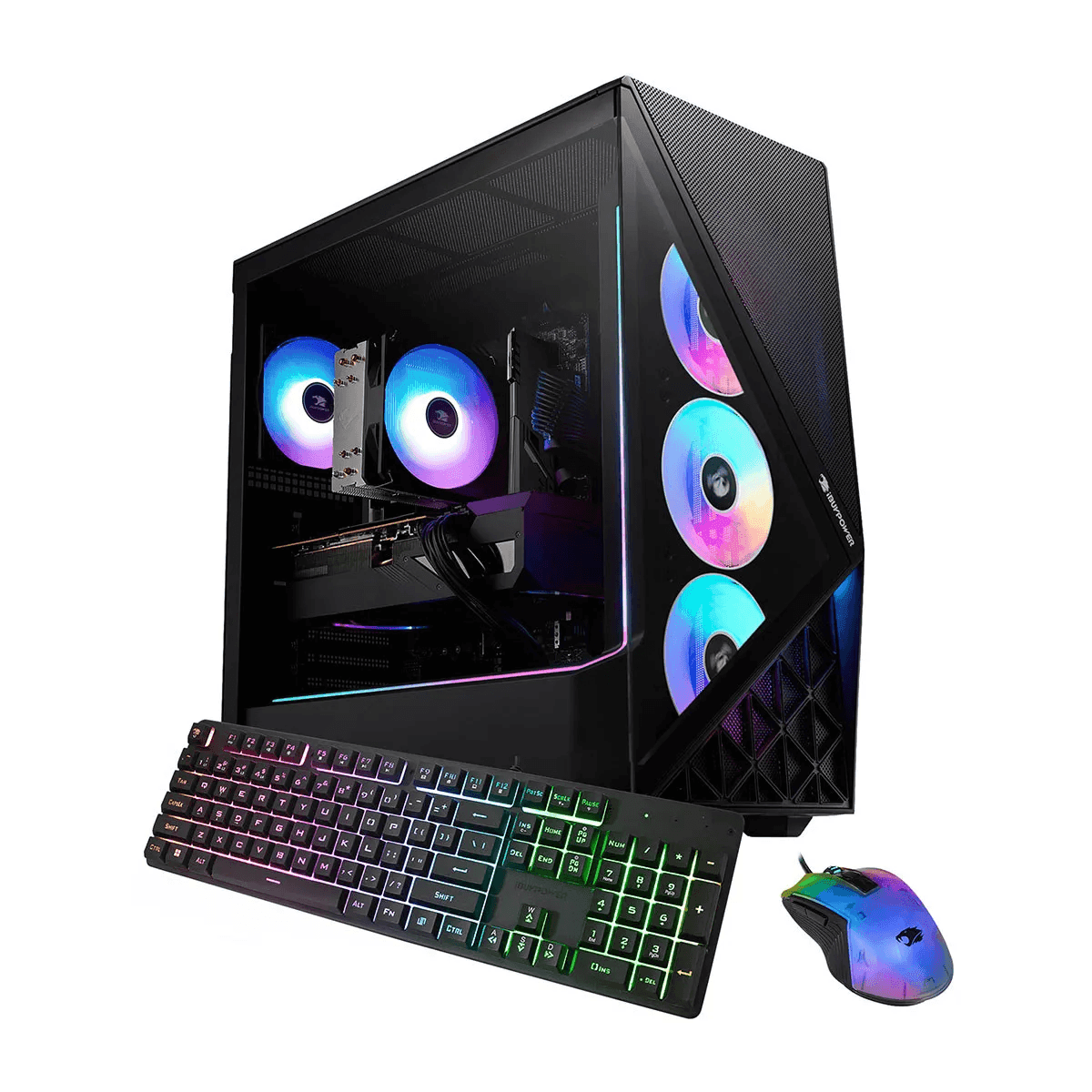 iBUYPOWER Slate SBI7N56T07 Gaming Desktop with RTX 5060 Ti