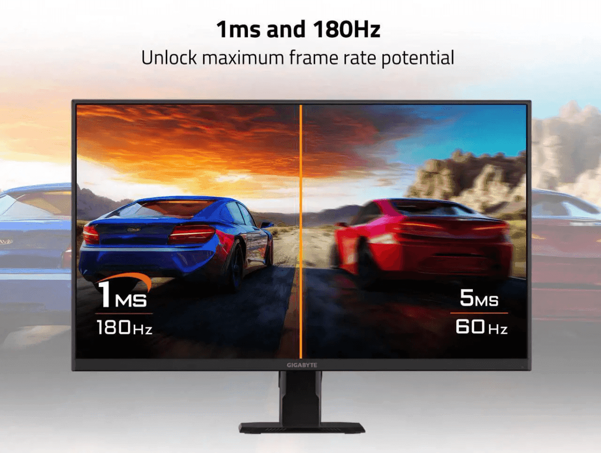 GIGABYTE GS27QA 27-Inch QHD 180Hz IPS Gaming Monitor image 4