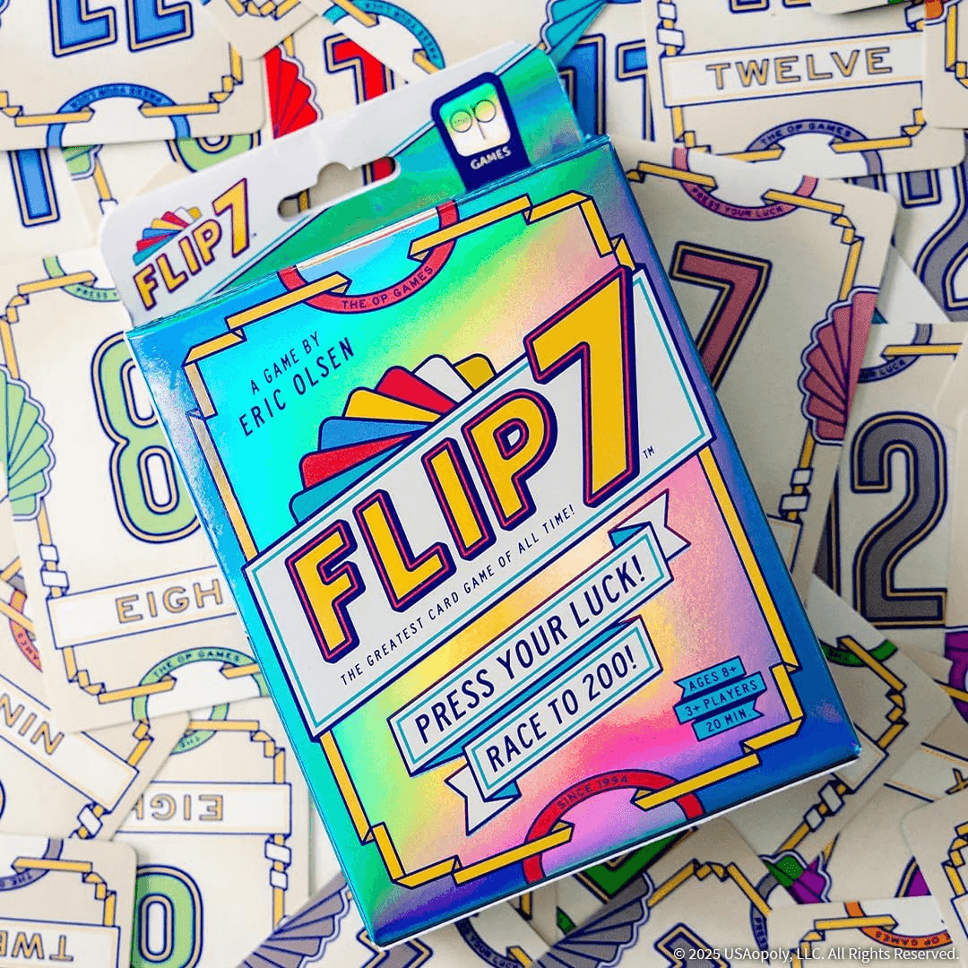 USAOPOLY Flip 7 Press-Your-Luck Card Game image 2