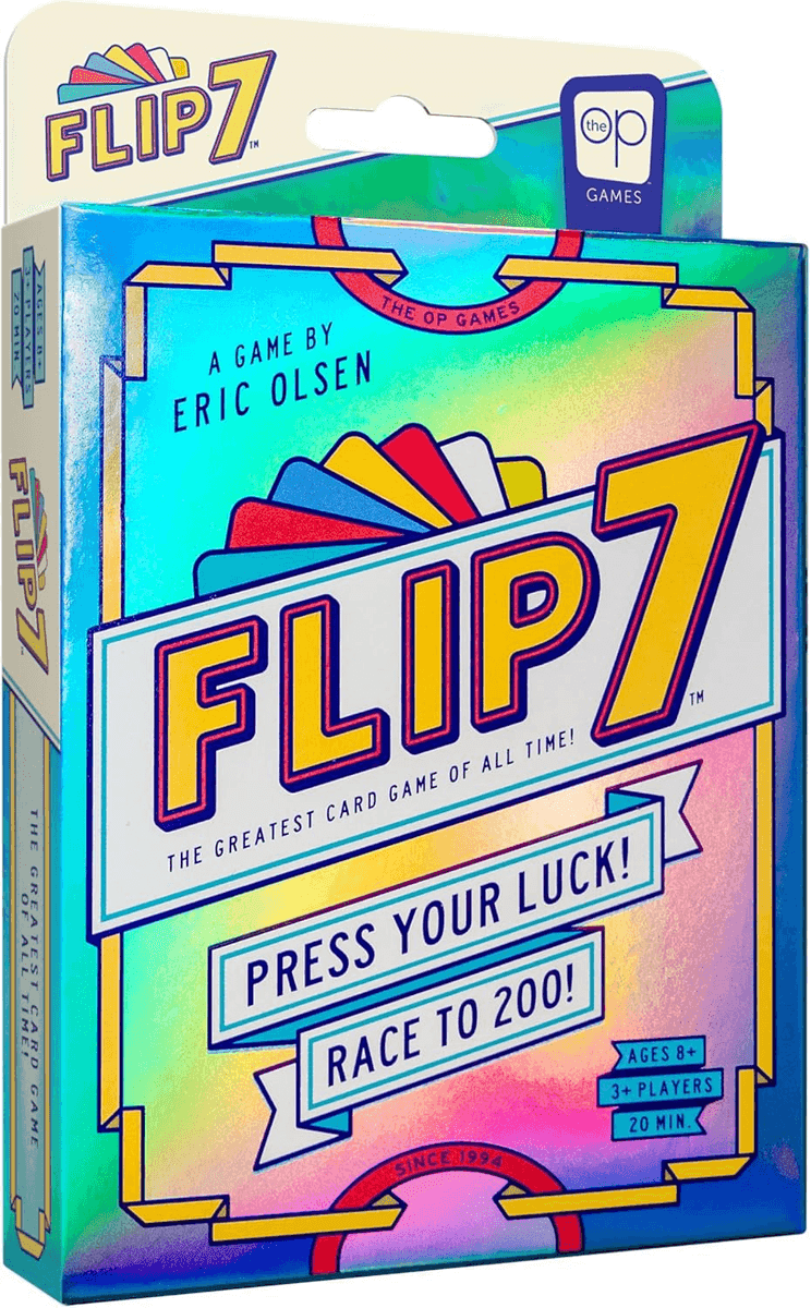 USAOPOLY Flip 7 Press-Your-Luck Card Game