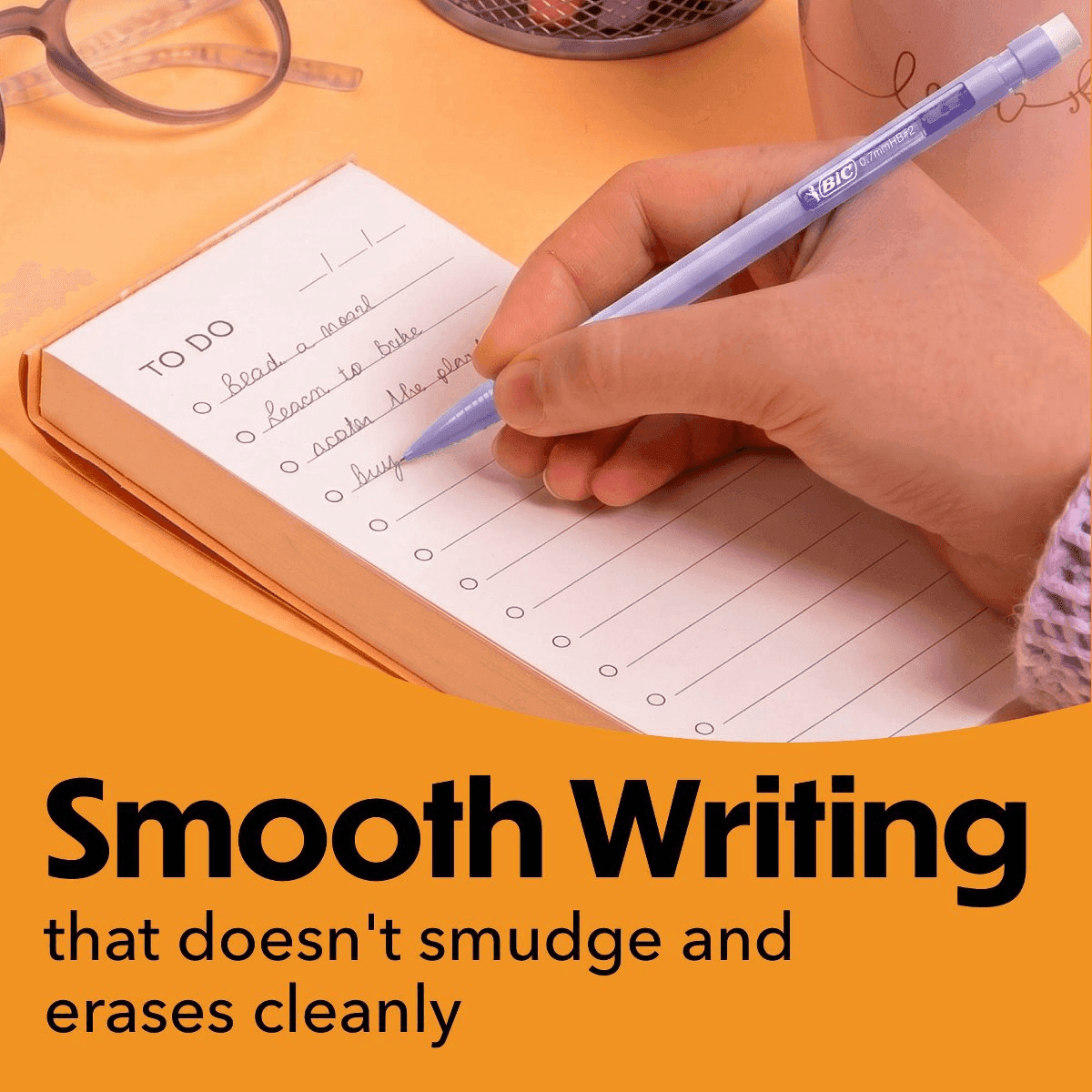 BIC Xtra Smooth Pastel 0.7mm Mechanical Pencils, 40-Pack image 4