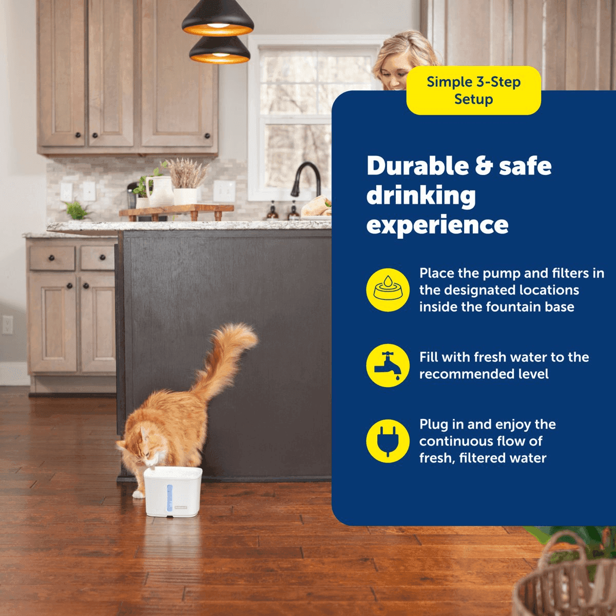PetSafe Viva 64 oz Pet Water Fountain image 5