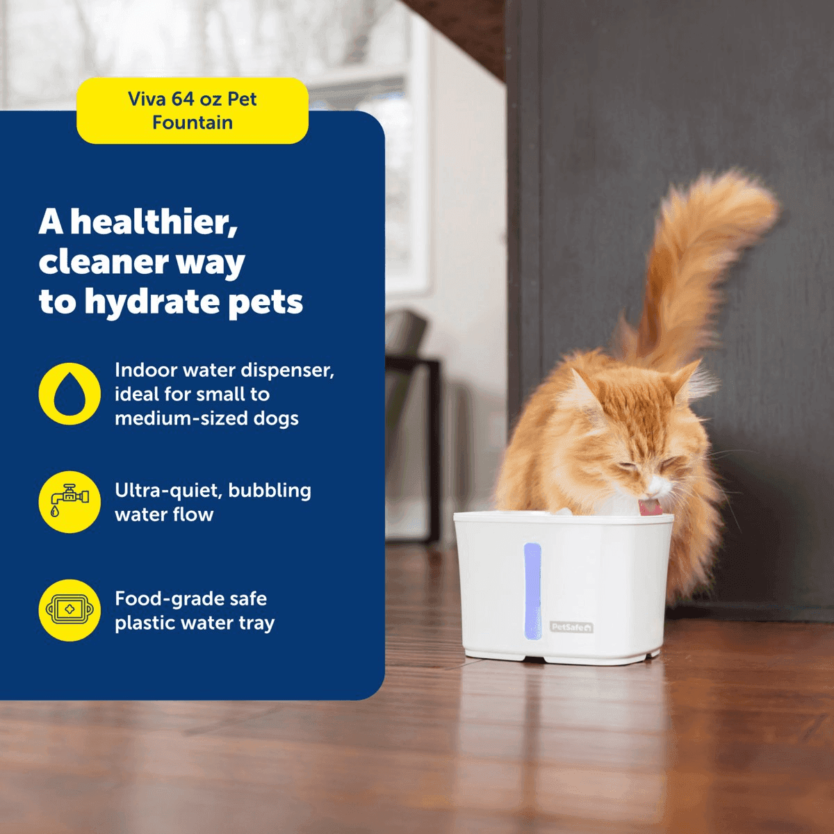PetSafe Viva 64 oz Pet Water Fountain image 2