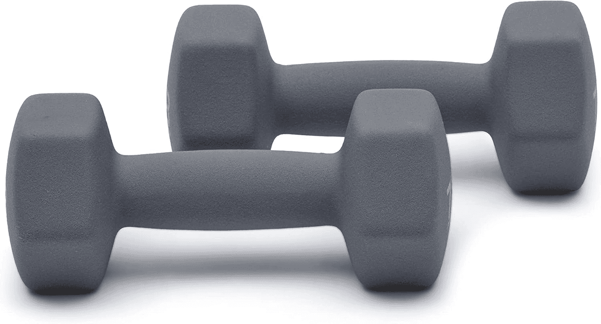 Amazon Basics 7 lb Neoprene Dumbbells - Pair image 2