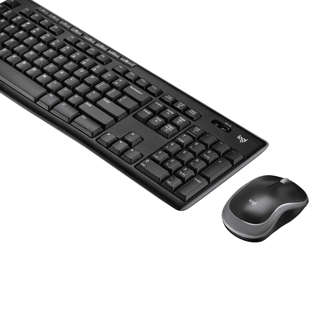 Logitech Wireless Keyboard and Mouse Combo for Windows, Black image 3