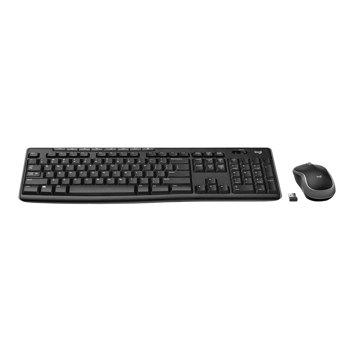 Logitech Wireless Keyboard and Mouse Combo for Windows, Black image 2