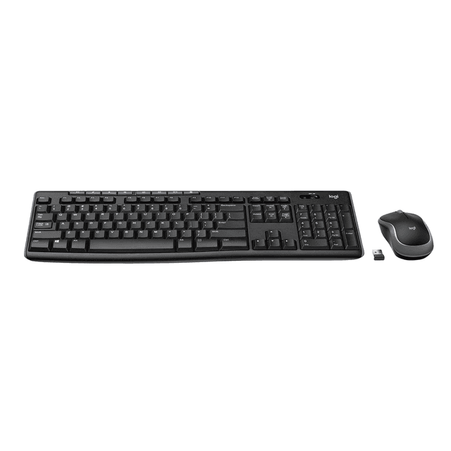 Logitech Wireless Keyboard and Mouse Combo for Windows, Black image 2