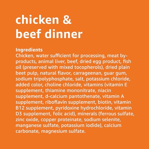 Amazon Basics Puppy Chicken & Beef Wet Dog Food, 12-Pack image 4
