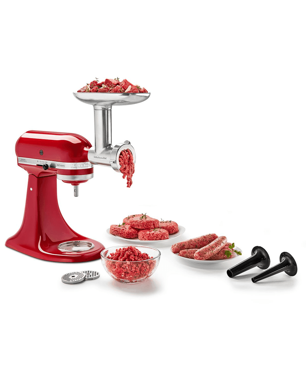 KitchenAid Metal Food-Grinder Attachment KSMMGA image 3