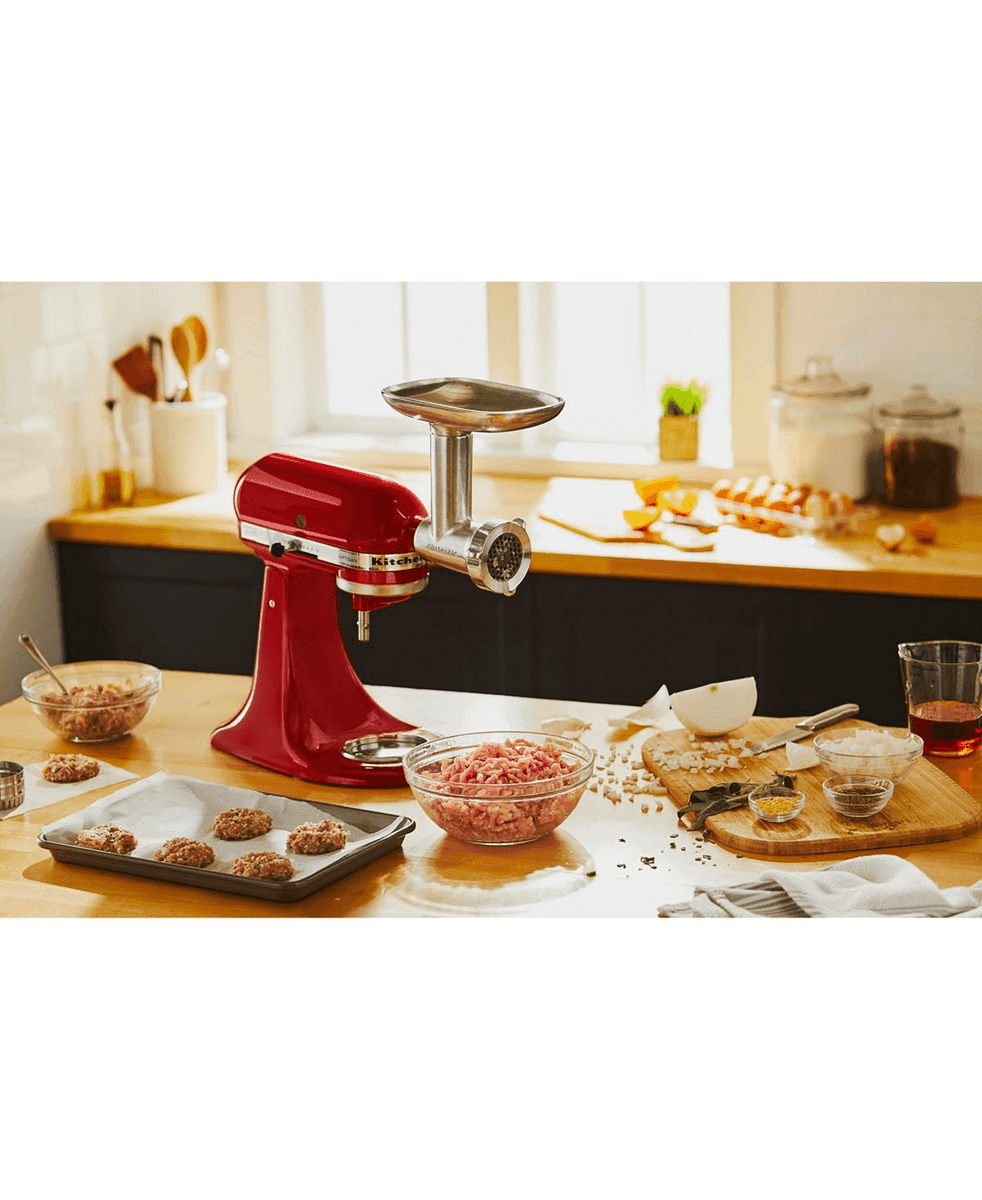 KitchenAid Metal Food-Grinder Attachment KSMMGA image 4