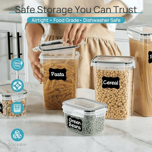Vtopmart 24-Piece Airtight Pantry Storage Container Set image 4