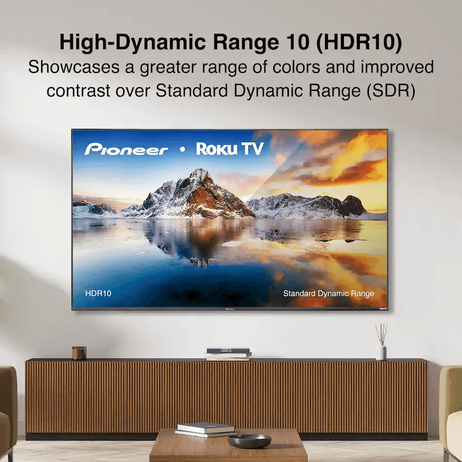 Pioneer 70-Inch 4K UHD HDR Smart Roku TV image 3
