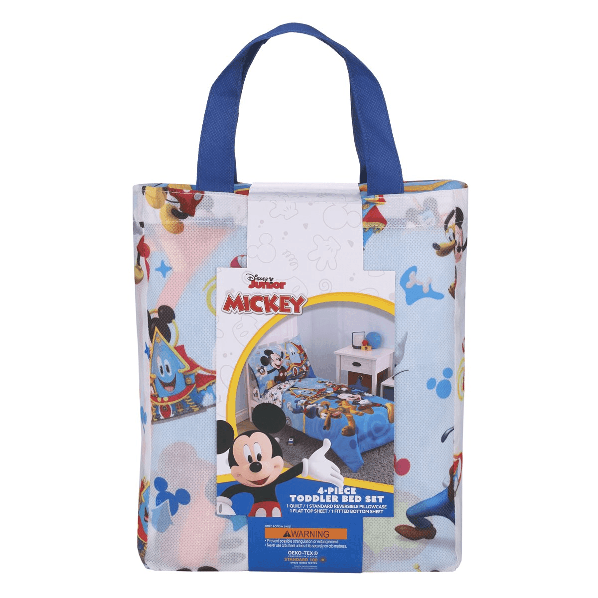 Disney Mickey Mouse 4-Piece Toddler Bedding Set image 2