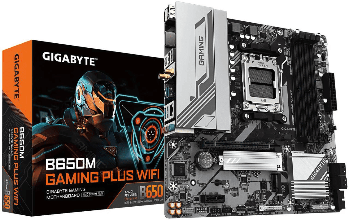 GIGABYTE B650M Gaming Plus WiFi AM5 Motherboard