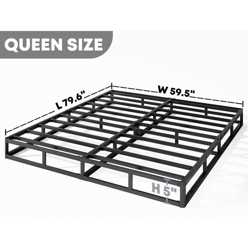HOMZENE 5-inch Queen Metal Box Spring image 2