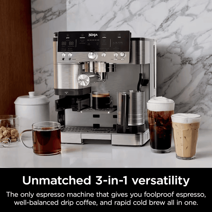 Ninja Luxe Café Premier Espresso Machine (Certified Refurbished) image 2