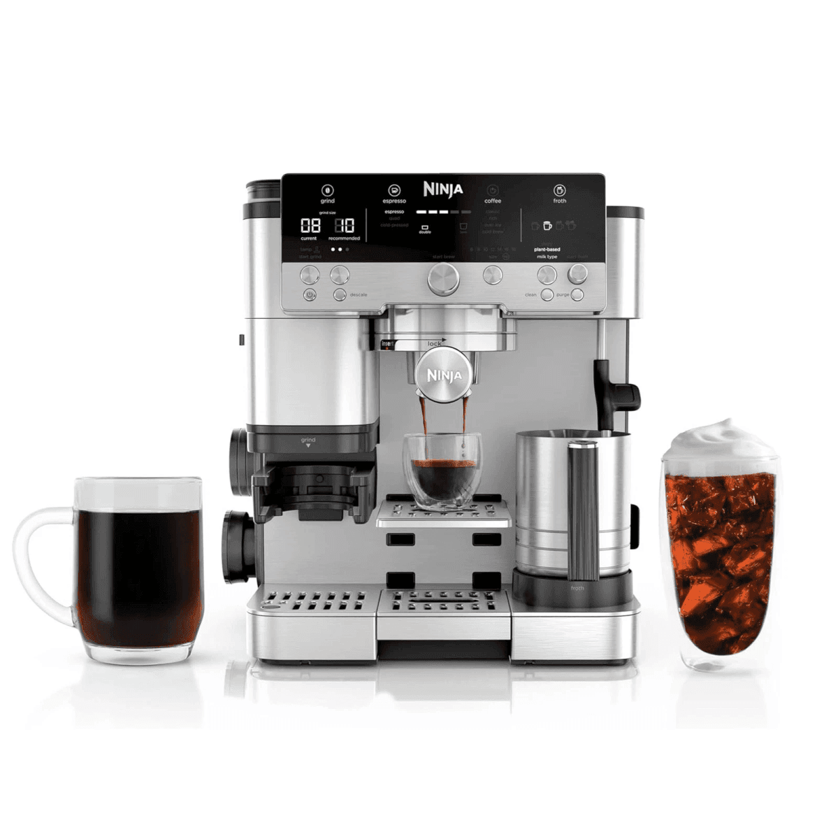 Ninja Luxe Café Premier Espresso Machine (Certified Refurbished)