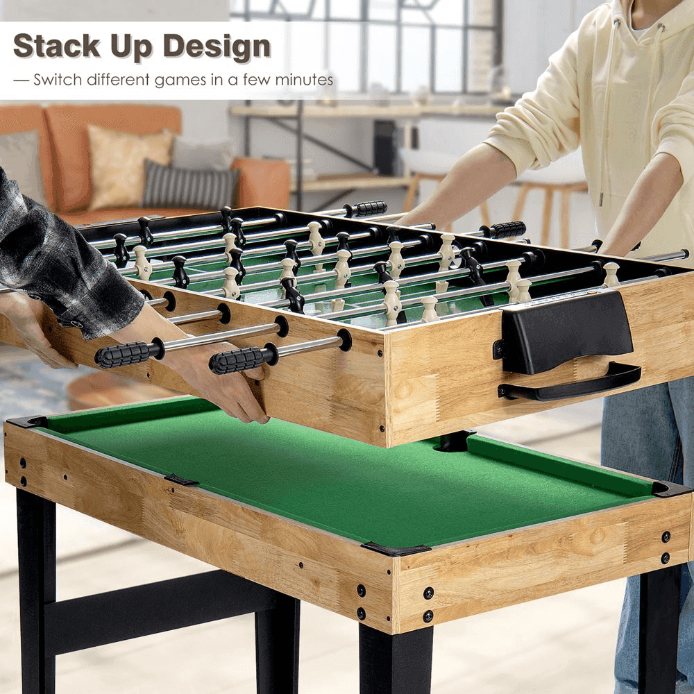 Costway 10-in-1 Combo Game Table Set image 4