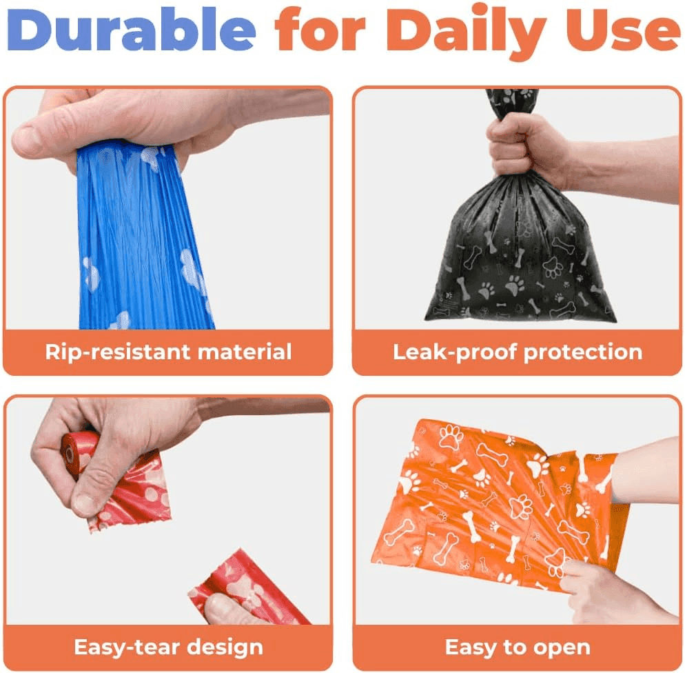 Best Pet Supplies Assorted Dog Waste Bags, 150 Count image 3