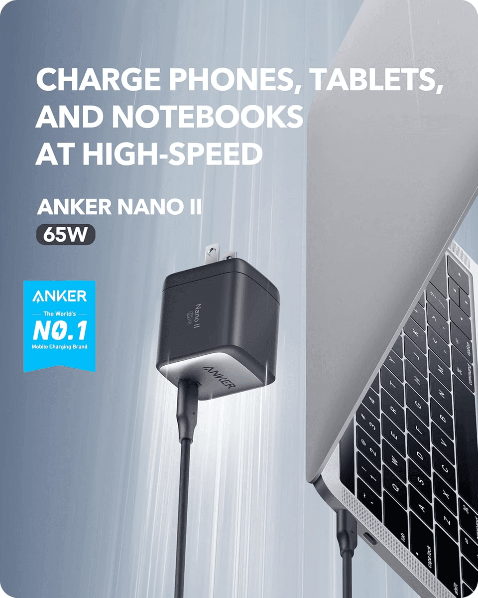 Anker 715 Nano II 65W USB-C Charger image 2