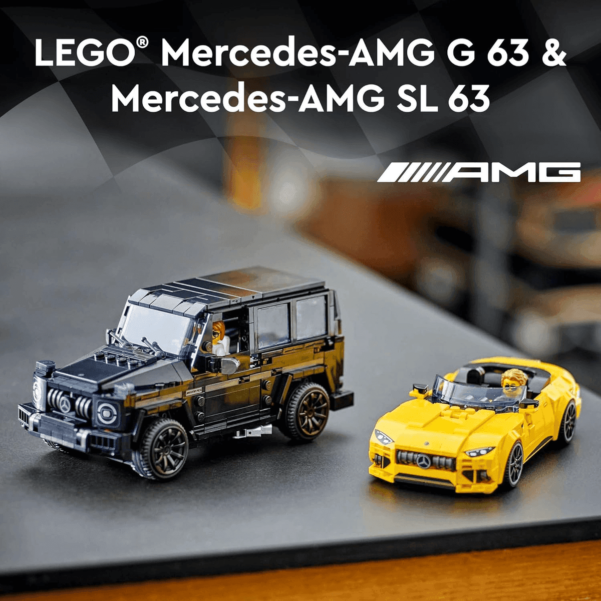 LEGO Speed Champions Mercedes-AMG G 63 & SL 63 Set 76924 image 2