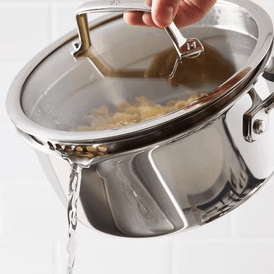 Henckels Tri-Ply Clad Stainless Steel 12-Piece Cookware Set image 3