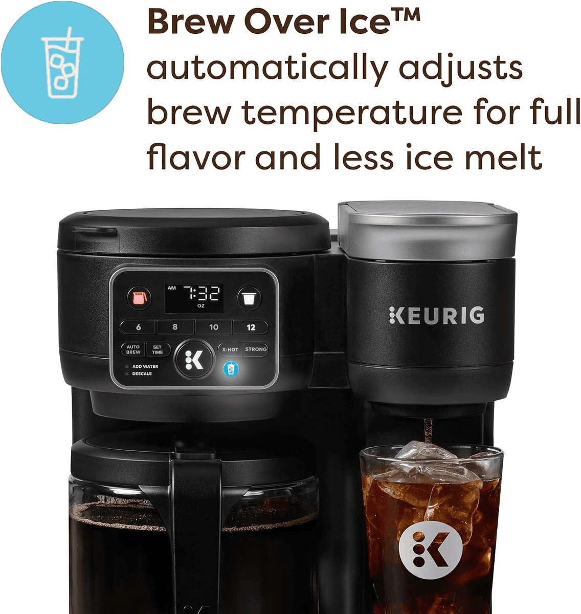 Keurig K-Duo Hot & Iced Single Serve & Carafe Coffee Maker Gen 2 image 2
