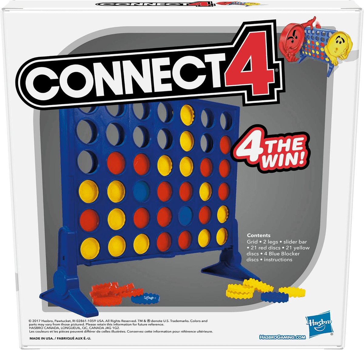 Hasbro Gaming Connect 4 Strategy Board Game image 2