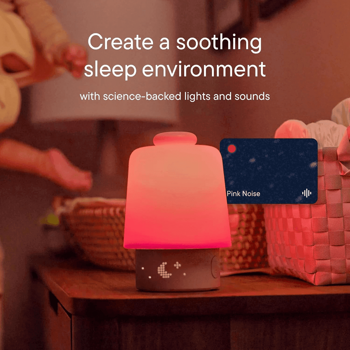 Hatch Baby Sound Machine & Night Light Routine Builder - Putty image 3