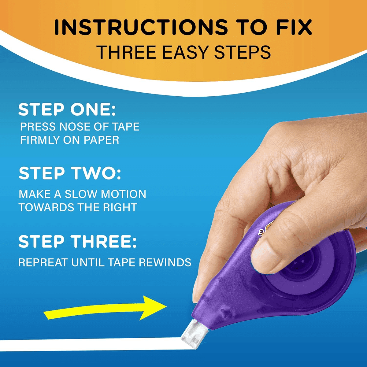 BIC Wite-Out EZ Correct Correction Tape - 4 Pack image 2