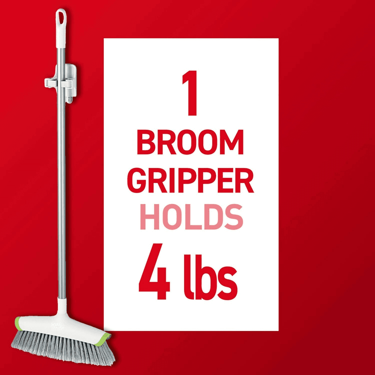 Command Large White Broom Grippers 2-Pack image 3