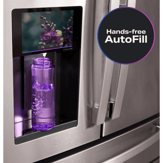 GE Profile 22.4-cu ft Counter-Depth French Door Refrigerator image 3